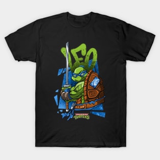 Teenage Mutant Ninja Turtle Leo - Graffiti Style T-Shirt